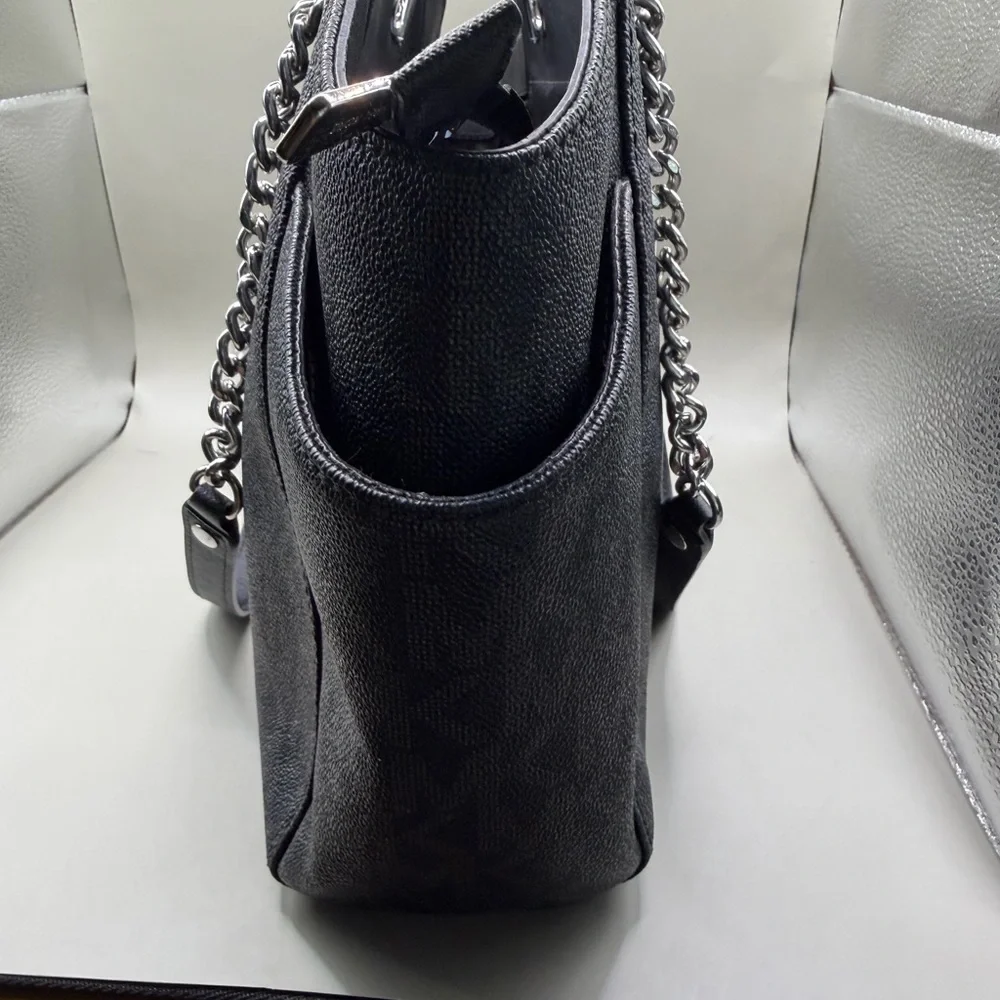 Michael Kors Jet Set Large Signature Logo Shoulder Bag - Picture 7 of 9